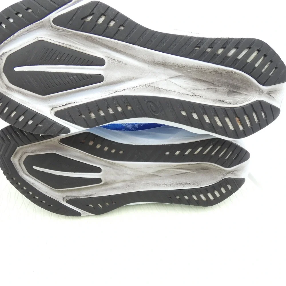 ASICS Novablast 3 Blue White Running Shoes 1011B974 Mens 11.5 Sneaker